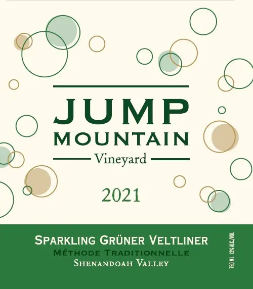Sparkling gruner veltliner label
